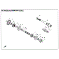 TRANSMISSION ASSY (1) - 2018 CFMOTO CFORCE 400