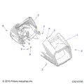 BODY: HEADLIGHT POD - 2020 POLARIS SPORTSMAN 570 EPS