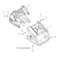 BODY: HEADLIGHT POD - 2016 POLARIS SPORTSMAN XP 1000
