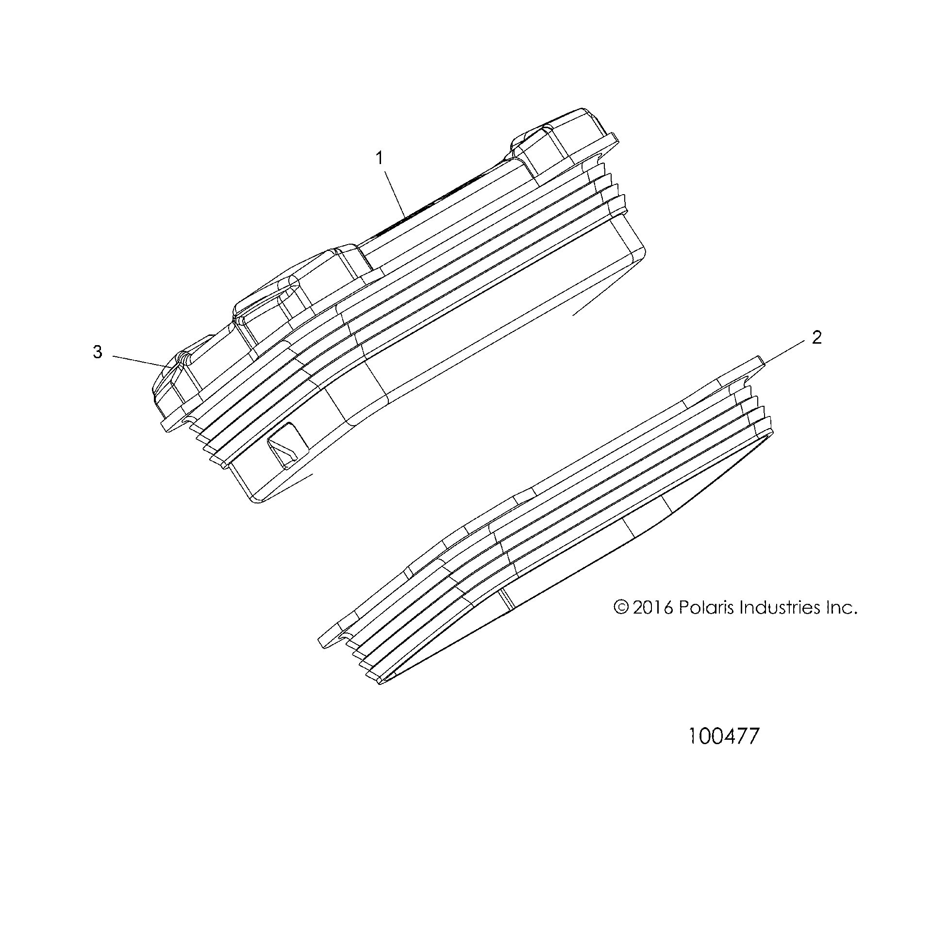 An Image of a Genuine Polaris Parts Schematic Diagram showing the schematic - ELECTRICAL: GAUGES and INDICATORS - 2019 POLARIS SPORTSMAN TOURING XP 1000