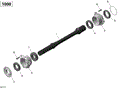 DRIVE SHAFT _56R1510 - 2015 CAN AM COMMANDER 1000 / LTD