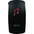 Lighted Switch Music Red by DragonFire Racing