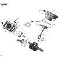 CRANKSHAFT PISTON AND CYLINDER _02R1512 - 2015 CAN AM MAVERICK MAX 1000 / STD / X RS DPS