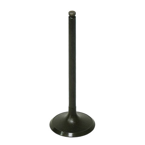 The Polaris UTV/ATV Intake Valve by Bronco features a flat, round base and long, straight stem, standing vertically on a white background and is engineered to boost engine performance.