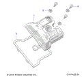 ENGINE: VALVE COVER - 2022 POLARIS SPORTSMAN TOURING 570 PREMIUM
