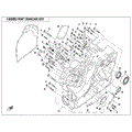 RIGHT CRANKCASE ASSY.(2) - 2022 CFMOTO ZFORCE 800 EX