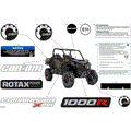 BODY - DECALS - 2024 CAN AM COMMANDER 1000R EFI X MR - WILDLAND CAMO - 64" WIDTH