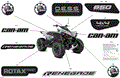 BODY - FEATURE DECALS - 2024 CAN AM RENEGADE 650 EFI - CATALYST GRAY