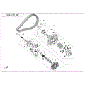 CLUTCH & CVT (18G WEIGHT) - 2025 CFMOTO CFORCE 400