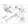 REAR AXLE (ON CAMMAND) - 2025 CFMOTO CFORCE 800 TOURING