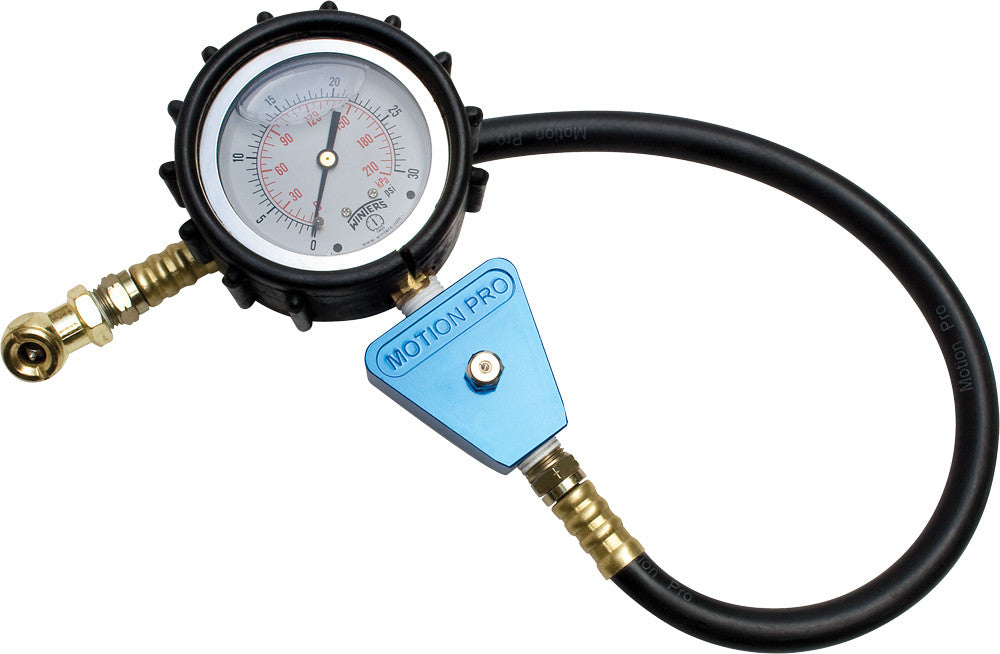 Professional Tire Pressure Gauge 0-30 PSI by Motion Pro