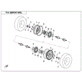 FRONT WHEEL - 2022 CFMOTO ZFORCE 800 Trail