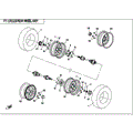 REAR WHEEL ASSY - 2016 CFMOTO CFORCE 400