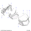 BODY: HEADLIGHT POD - 2020 POLARIS SPORTSMAN 850 48" TRAIL