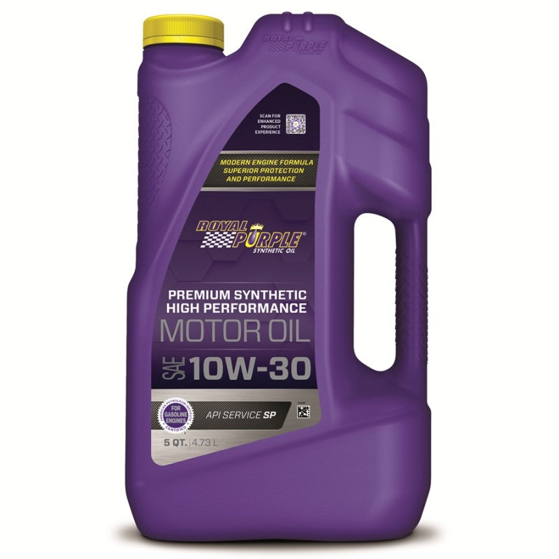 Royal Purple RLP53130 Premium Synthetic 10W-30 Motor Oil * 5 Quart