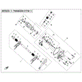 TRANSMISSION SYSTEM (3) - 2022 CFMOTO CFORCE 800 XC