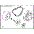 CLUTCH AND CVT ASSY - 2017 CFMOTO ZFORCE 800 EX