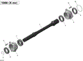 DRIVE SHAFT _56R1507 - 2015 CAN AM OUTLANDER EFI X MR