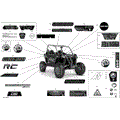 BODY - DECALS - 2021 CAN AM MAVERICK SPORT 1000R X RC
