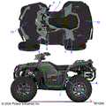 BODY: DECALS STANDARD - 2026 POLARIS SPORTSMAN XP 1000 55"