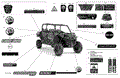 BODY - DECALS - XT - 2021 CAN AM COMMANDER MAX 1000R EFI DPS / XT