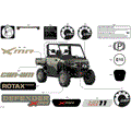 BODY - DECALS - 2026 CAN AM DEFENDER HD11 X MR - LOFT GREEN SATIN - 65" WIDTH