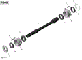 DRIVE SHAFT - 1000 EFI - 2017 CAN AM COMMANDER / COMMANDER MAX
