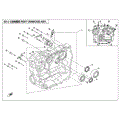 RIGHT CRANKCASE ASSY - 2019 CFMOTO CFORCE 500 S