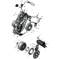 ROTAX - MAGNETO AND ELECTRIC STARTER - 2024 CAN AM DEFENDER HD7 DPS - WILDLAND CAMO - 62" WIDTH CALI