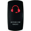 Lighted Switch Interior/Radio Red LED by DragonFire Racing