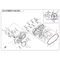 CVT CASE ASSY. - 2018 CFMOTO CFORCE 500 HO