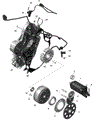 ROTAX - MAGNETO AND ELECTRIC STARTER - 2026 CAN AM OUTLANDER MAX 1000R 4X4 XT - COMPASS GREEN
