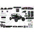 BODY - DECALS - 2022 CAN AM MAVERICK TURBO RR X RC