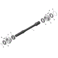 ROTAX - DRIVE SHAFT - 2025 CAN AM RENEGADE 1000R 4X4 X MR EFI - HYPER SILVER