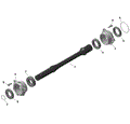 ROTAX - DRIVE SHAFT - 2025 CAN AM OUTLANDER MAX 1000R 6X6 EFI XT - BOREAL GREEN