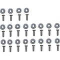 Fender Washer Kit Silver-20 by Moose