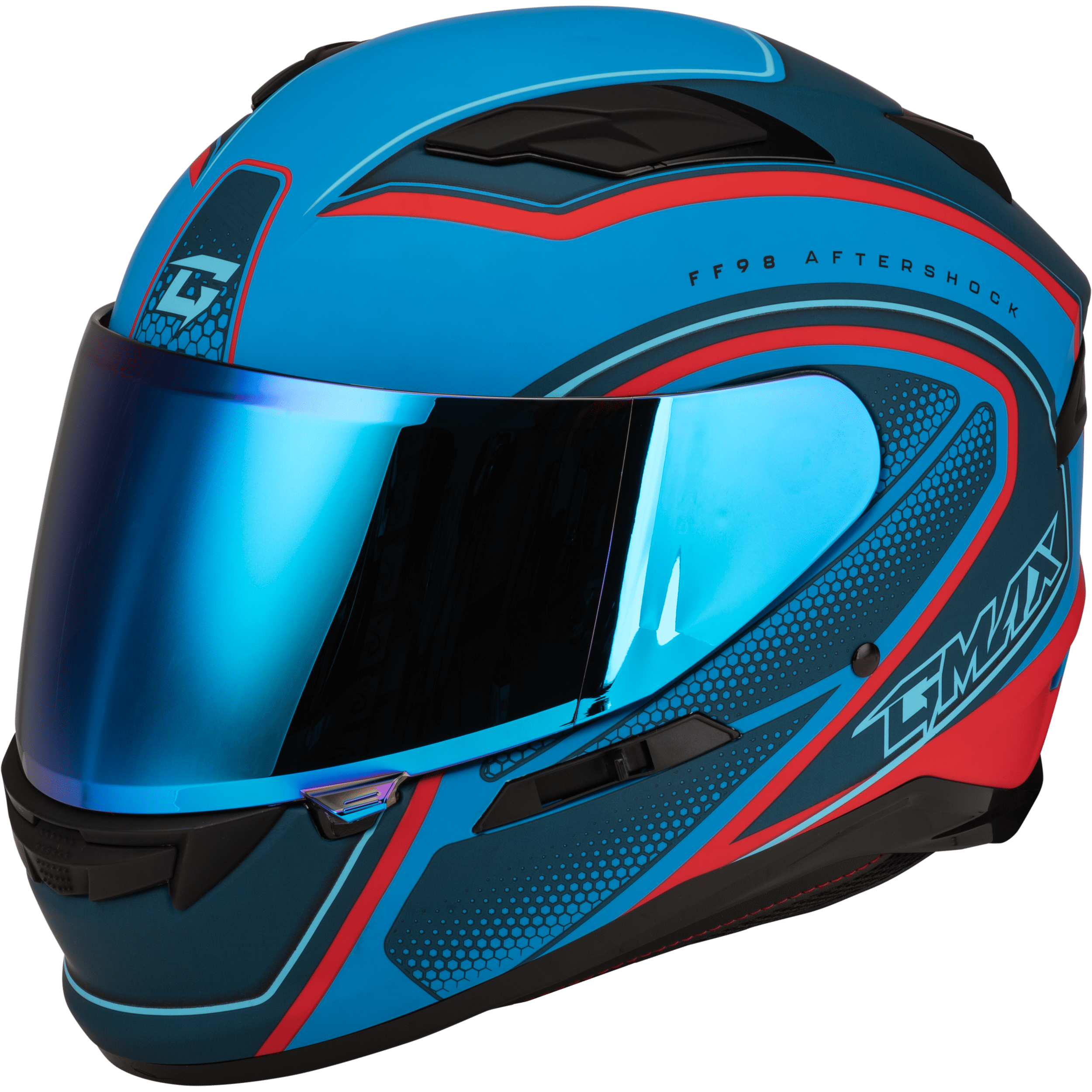 FF-98 Aftershock Helmet by GMAX F19841008-ECE Full Face Helmet