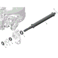 ROTAX - DRIVE SHAFT - 2024 CAN AM MAVERICK R X RS - TIMELESS BLACK METALLIC - 77" WIDTH CALI