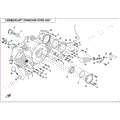 LEFT CRANKCASE COVER ASSY. - 2023 CFMOTO CFORCE 800 XC