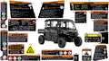 BODY - WARNING DECALS - 2024 CAN AM DEFENDER MAX HD10 LTD CAB - ASPHALT GREY - 67" WIDTH CALI