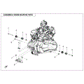 ENGINE MOUNTING PARTS - 2023 CFMOTO ZFORCE 950 HO EX