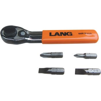 Fine Tooth Bit Wrench Set by Lang Tools 5221 Hand Tool