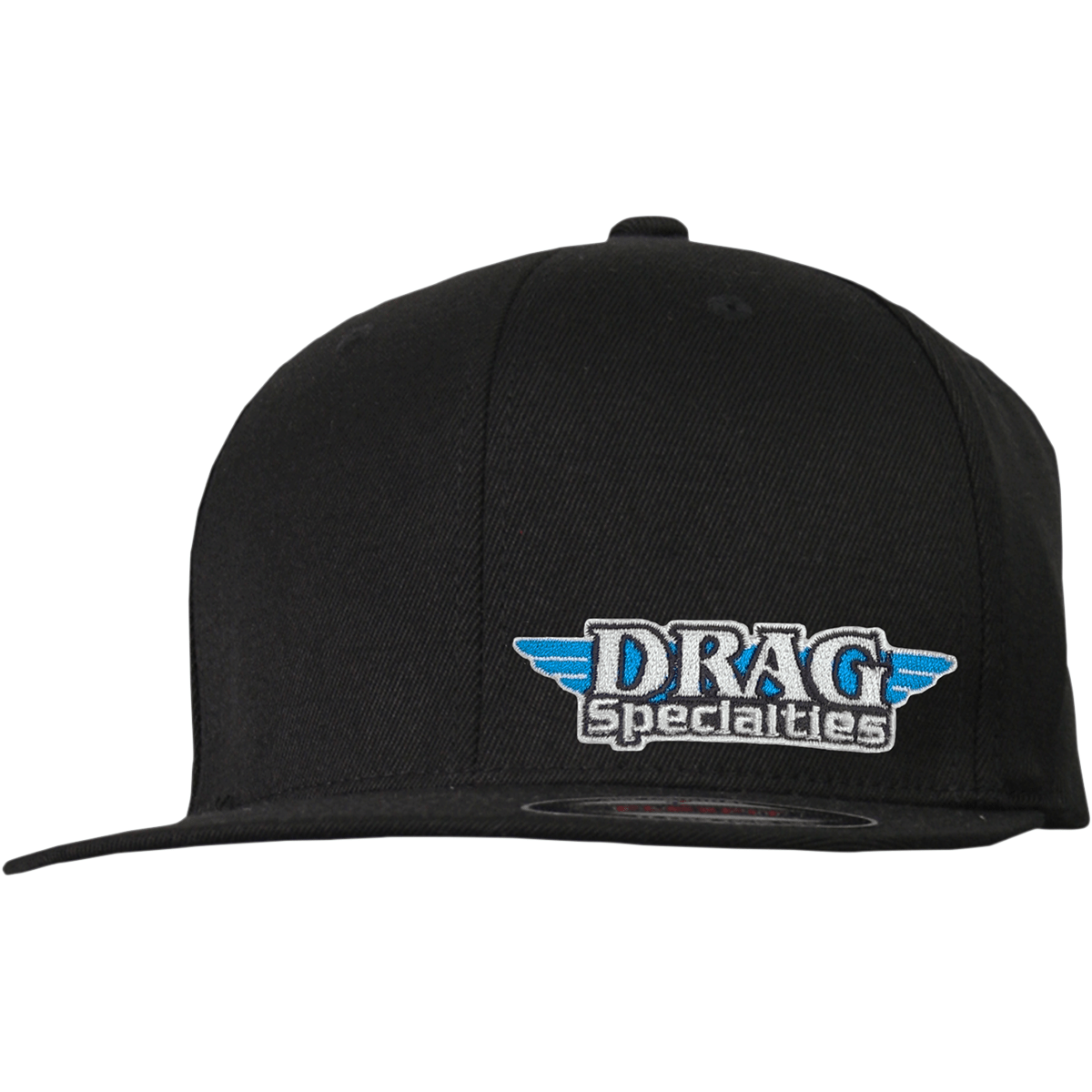 Throttle Threads Logo Throttle Threads Flat Bill Hat - Embroidered Logo Cap Witchdoctors
