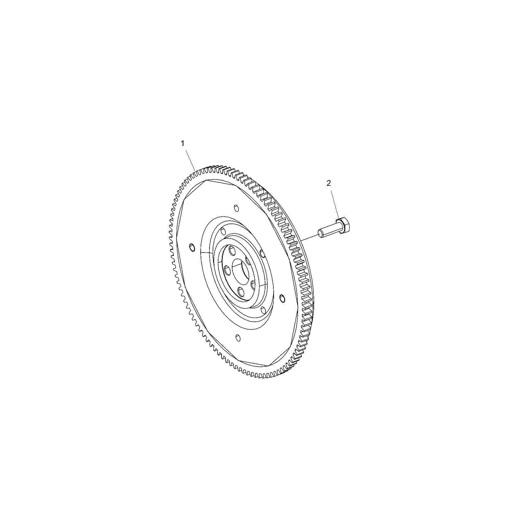 Flywheel by Polaris 3040234 OEM Hardware P3040234 Off Road Express