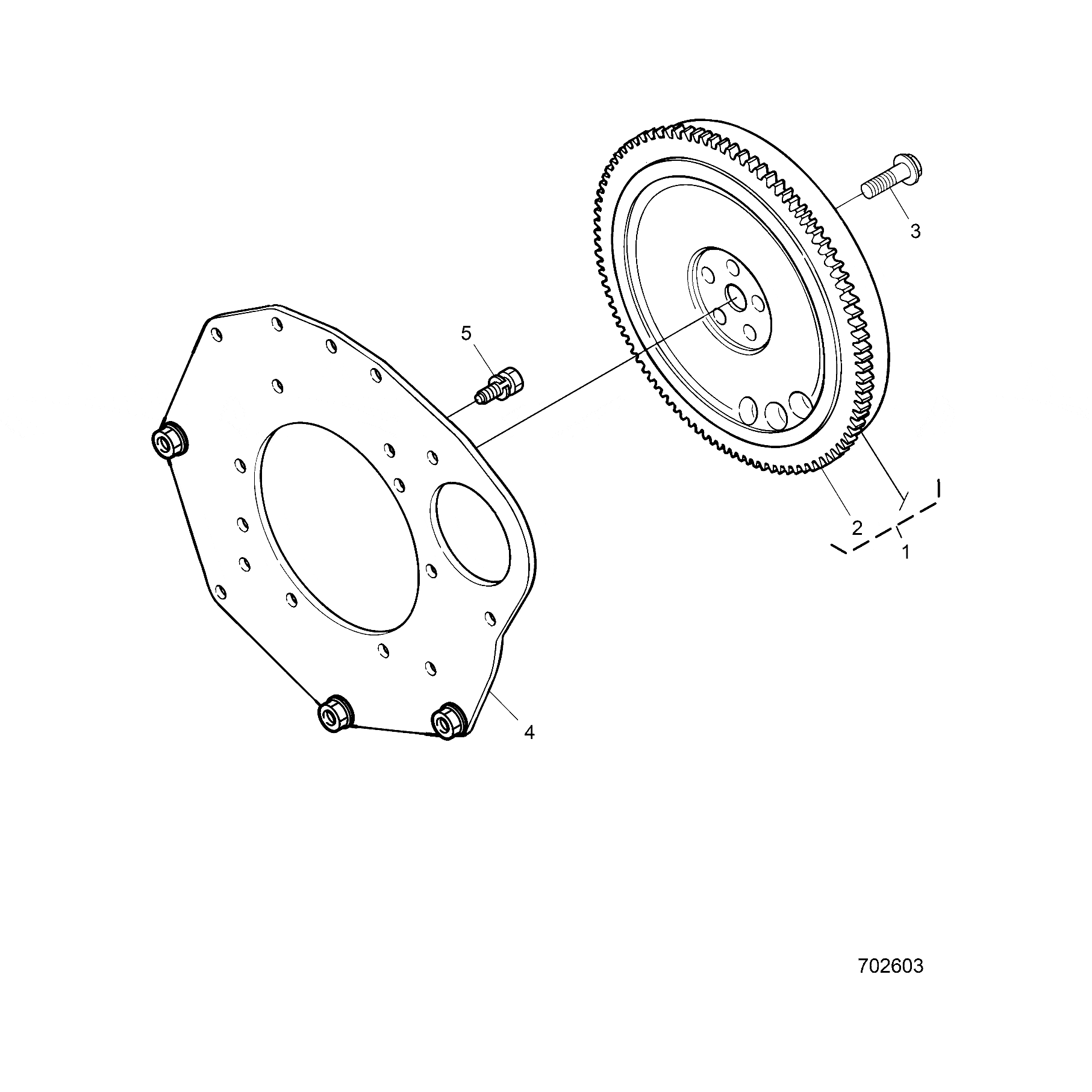 Flywheel Comp by Polaris 3070608 OEM Hardware P3070608 Off Road Express