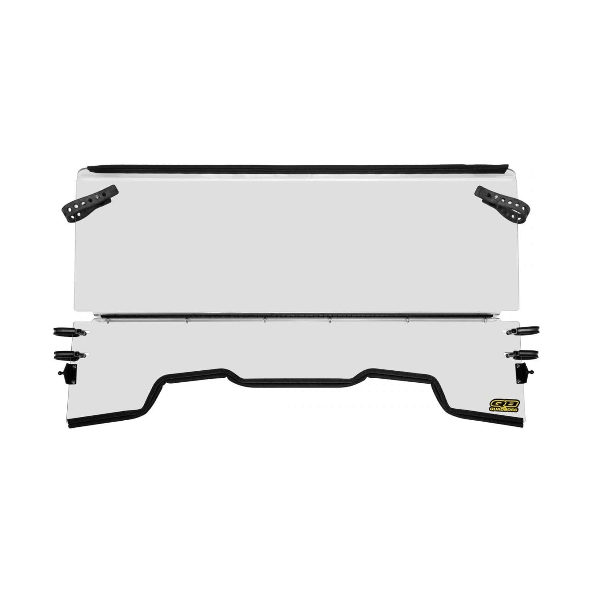 Folded Windshields by Quad Boss TUCK100-0005 Folding Windshield 375643 Tucker Rocky Drop Ship