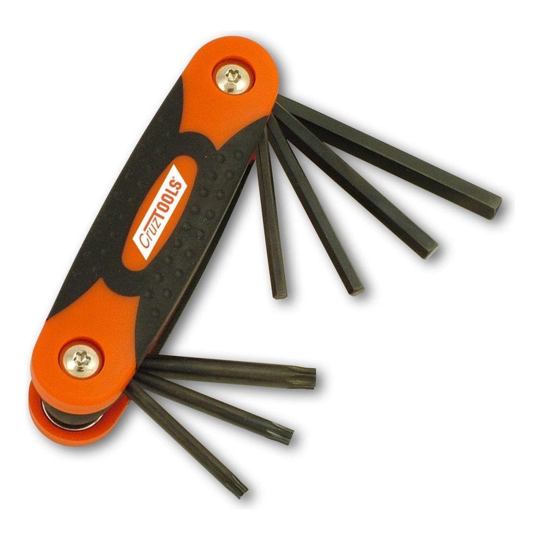 Folding Hex/Torx For H-D by Cruz Tools FHT1 Hand Tool