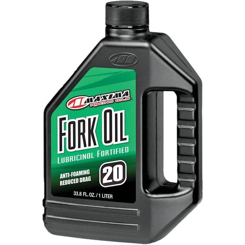 Fork Oil 20wt 1L by Maxima 57901 Fork Oil