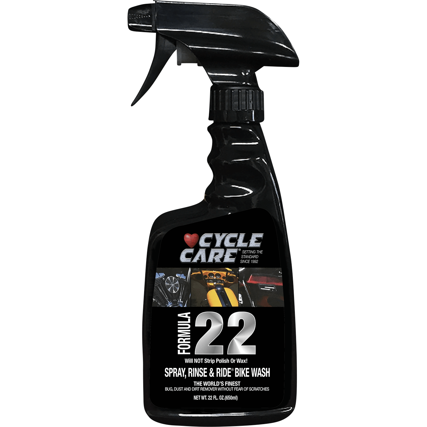 Formula 22 Spray, Rinse & Ride® Cleaner By Cycle Care Formulas 22032 Wash Soap 3704-0114 Parts Unlimited