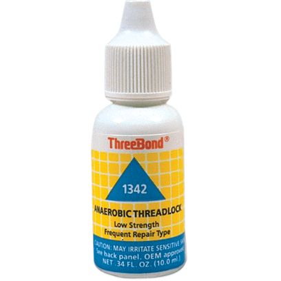 Frequent Repair Thread Lock By Threebond 1342AT002 Thread Locker TB-1342 Parts Unlimited